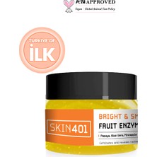 SKIN401 Pürüzsüzleştirici Meyve Enzim Jel Maskesi 100ML (Türkiye´de Ilk)