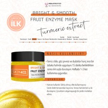 SKIN401 Pürüzsüzleştirici Meyve Enzim Jel Maskesi 100ML (Türkiye´de Ilk)