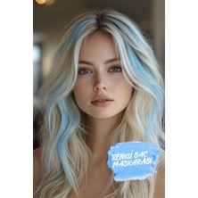 Mavi Balyaj Sac Maskarası 7 ml