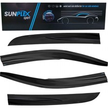 Sunplex Toyota Auris 2004-2012 Cam Rüzgarlığı 4 Lü Sp-S-25