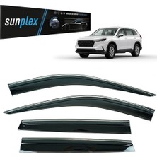 Sunplex Kromlu Cam Rüzgarlığı Honda Cr-V 2022-2025 ile Uyumlu