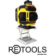 Retools 16 Yönlü Dijital Göstergeli Pro Lazer Terazi