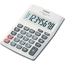 Casio MW-5V-WE 8 Hane Beyaz Masa Üstü Hesap Makinesi
