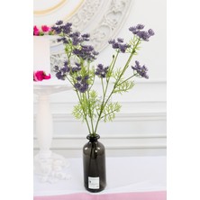 Yapay Çiçek Kraliçe Dalı 90 cm Mor