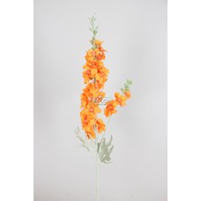Yapma Çiçek Kaliteli Dal Şebboy 87 cm Turuncu