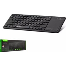 HADRON HDX2505 BLUETOOTH + WIRELESS KLAVYE + TOUCH PAD Q SİYAH