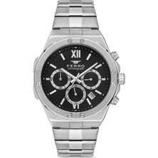 Ferro Gümüş Çelik Kordon Erkek Kol Saati FM31356A-A2