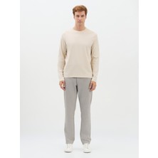 Karaca Erkek Regular Fıt Tişört-Bej