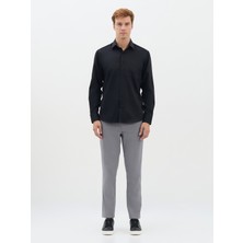 Karaca Erkek Regular Fıt Gömlek-Siyah