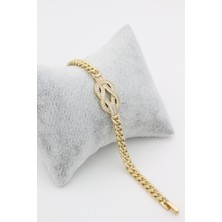 Stil Incisi/xupıng Jewelry Vinta Zirkon Taşlı Bileklik