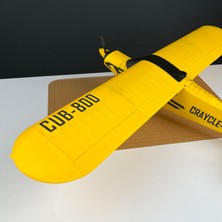 Rc Model Uçak, Piper Cub 800MM Eğitim Uçağı Gövde Kit