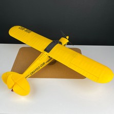 Rc Model Uçak, Piper Cub 800MM Eğitim Uçağı Gövde Kit