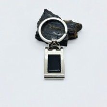 Özel Tasarım Oltu Taşı Işçilikli Anahtarlık