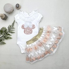 Mickey Nakışlı Bebek Takımı