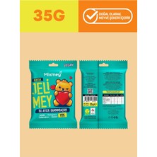 Mixmey Jelimey Klasik 6 Adet x 35 gr (Jelatinsiz Doğal Klasik Lezzet Gummy Bear - Ayıcık )