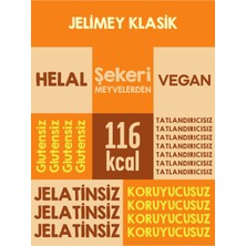 Mixmey Jelimey Karma 6 Adet x 35 gr (3 Klasik + 3 Tropik Jelatinsiz Doğal Gummy Bear)