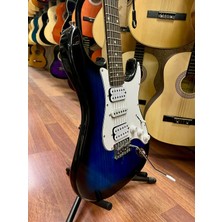 Longa 2 Humbucker 1 Sıngle Blue Burst Elektro Gitar KOD0694