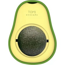 Toptan Bulurum Avokado Tasarımlı Kedi Yalama Topu