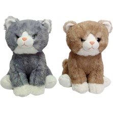 Mey İthalat Bfs  PB31545-23 Peluş Oturan Kedi 23 cm