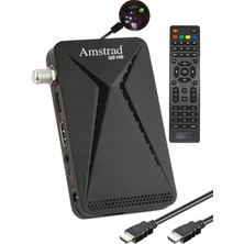 Amstrad 120 Hd - Mini Hd Uydu Alıcısı - ( Kanallar Yüklü - Tkgs - USB - HDMI )