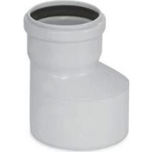 Pvc Atık Su Borusu Redüksiyon 110X75 mm 10 Adet