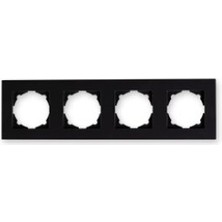 Günsan Eqona M. Siyah Dörtlü Çerçeve