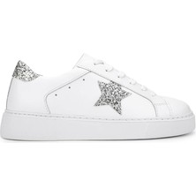 Tamer Tanca Kadın Deri/tekstil Beyaz Sneakers & Spor Ayakkabı 1145 1609 Bn Ayk Y25 Beyaz