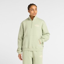 Nb New Balance  Yeşil Kadın Sweatshirt