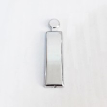 Cemax I Harfi  3,75 cm Krom Yapışkanlı