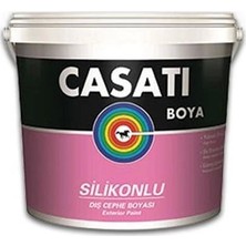 Casati Silikonlu Dış Cephe Boyası 2,5 Litre Beyaz