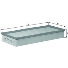 Motoline Hava Filtresi Touareg 10>q7 10>cayenne 10> 3.0 V6 Tdı-3.0-4.2 Tdı Rangerover C39219