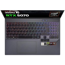 Game Garaj Slayer R9TS2-5070 C1 Amd Ryzen 9 8940HX 32GB Ram 1tb SSD RTX5070 16" 300Hz Qhd+ Freedos Gaming Laptop