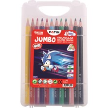 Fatih Sonıce Jumbo Üçgen K.boya 12 R Çantalı FA18311KB12RTB