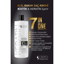 Okiro Besleyici ve Onarıcı Keratin ve Biotin Içeren Saç Bakım Kremi 1000 ml