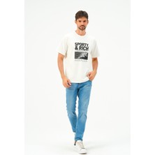 Erkek Oversize Pamuk Tişört T-Shirt