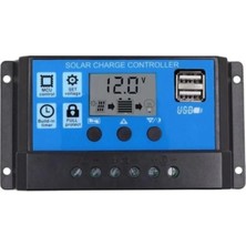 100'LÜ Paket Güneş Paneli Akü Şarj Kontrol Cihazı 30 AMPER-12V 24V
