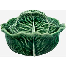 Bordallo Pinheiro Cabbage Yeşil Seramik Servis Kasesi 400 Ml