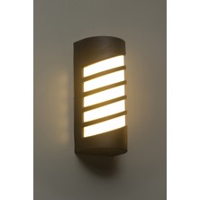 Ekim Aydınlatma 24 Watt Beyaz-Günışığı Ledli Oval Çerçeveli Aplik, Banyo, Teras, Veranda, Balkon,