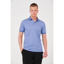 Rich Erkek Düz Renk Cepli Polo Yaka Tişört T-shirt