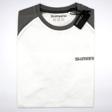 Shimano Shm Short Sleeve T-Shirt White Xl