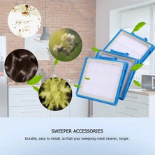 Sedipiitous Samsung DJ97-01040C Için 10 Set Mavi Sünger Filtre Beyaz Pamuk Filtre (Yurt Dışından)