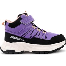 Cool Tiger Mor Cırtlı Ortopedik Suya Dayanıklı Outdoor Kız Çocuk Bot