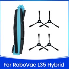 Robovac L35 Hibrit Robotik Süpürge Için 5 Adet Ana Fırça Yan Fırça (Yurt Dışından)