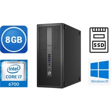 Hp Elitedesk 800 G2 Twr İ7-6700 8 GB Ram 256 SSD Masaüstü Bilgisayar - Outlet