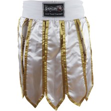 Dragondo MT3031 Muay Thai Kick Boks Şortu Taytlı Püsküllü Şort