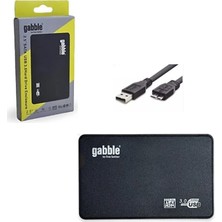 External 2,5'' USB 3.0 Harici Harddisk Kutusu Siyah