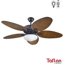 Taflan - Kaşkar T52047 Lambalı Uzaktan Kumandalı Tavan Vantilatörü