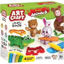 Bfs Nessiworld 03697 Art Craft Eğlenceli Hayvanlar Hamur Set 200 gr