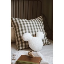 Beyaz Souris Teddy Yastık