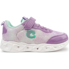 Bags Shoes Cool Yuki-Bebe22/26 İlk Adım Çocuk Işıklı Taban Cırtlı Sneaker Spor Ayakkabı